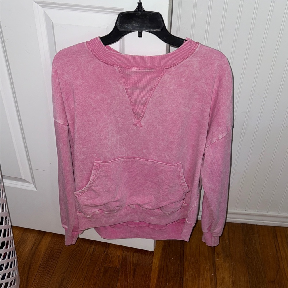 Pink Crewneck Sweatshirt